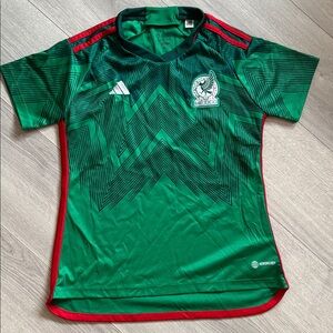 Mexico Futbol Adidas Green Regular Fit Jersey MED